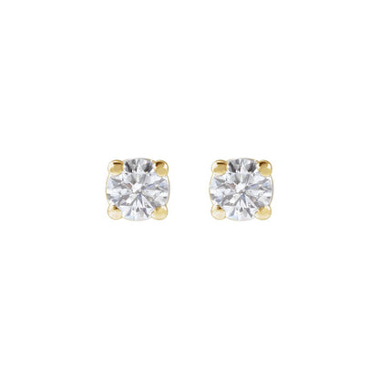 1/5 CTW Lab-Grown Diamond Earrings