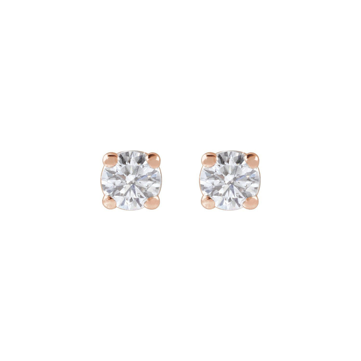 1/5 CTW Lab-Grown Diamond Earrings