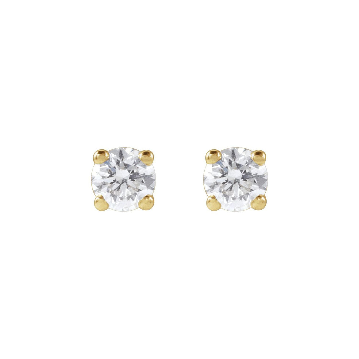 1/4 CTW Lab-Grown Diamond Earrings