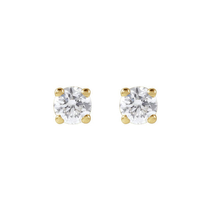 1/4 CTW Lab-Grown Diamond Earrings