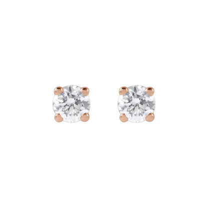 1/4 CTW Lab-Grown Diamond Earrings