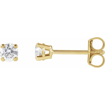 1/4 CTW Lab-Grown Diamond Earrings