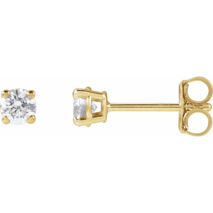 1/3 CTW Lab-Grown Diamond Earrings