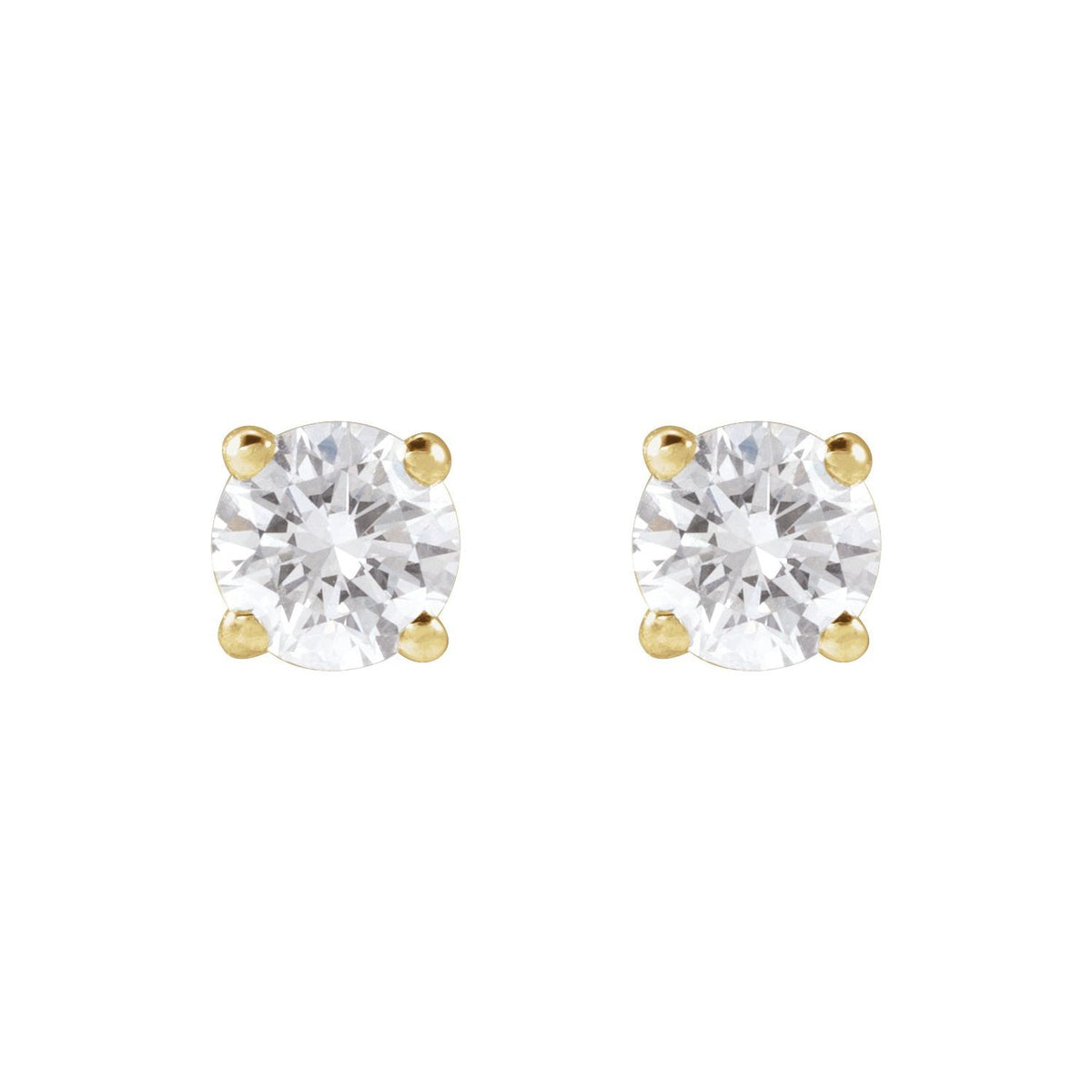 1/2 CTW Lab-Grown Diamond Earrings