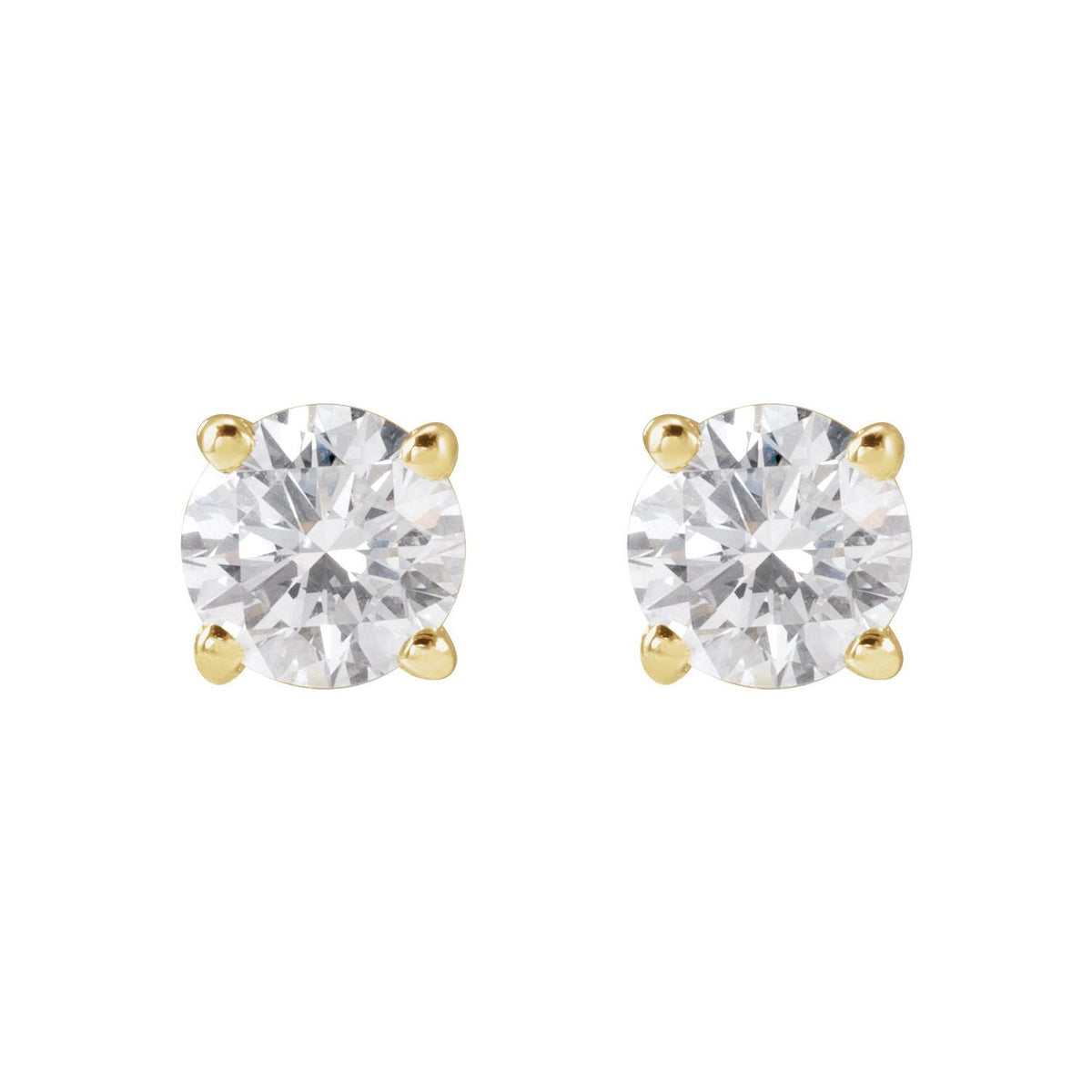 3/4 CTW Lab-Grown Diamond Stud Earrings