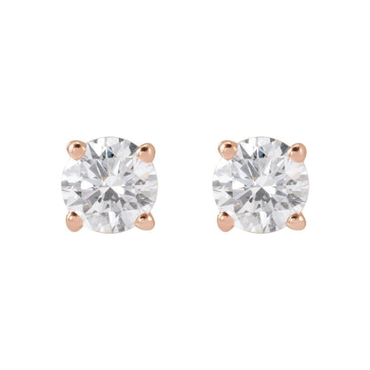 3/4 CTW Lab-Grown Diamond Stud Earrings