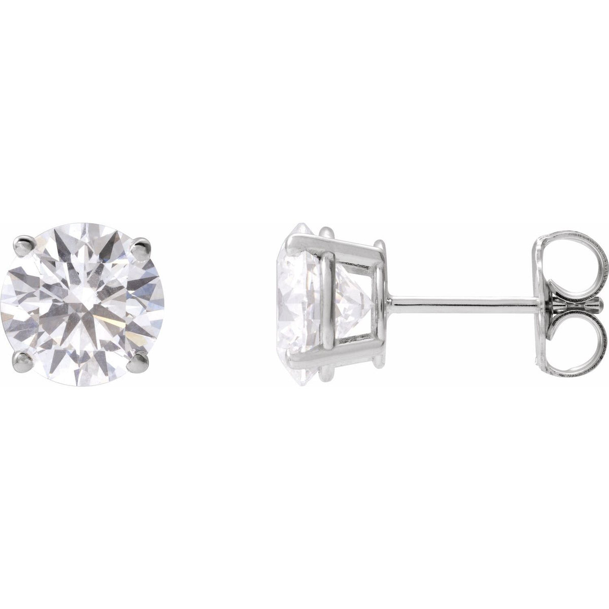 2 1/2 CTW Lab-Grown Diamond Earrings