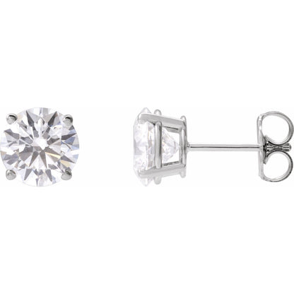 2 1/2 CTW Lab-Grown Diamond Earrings