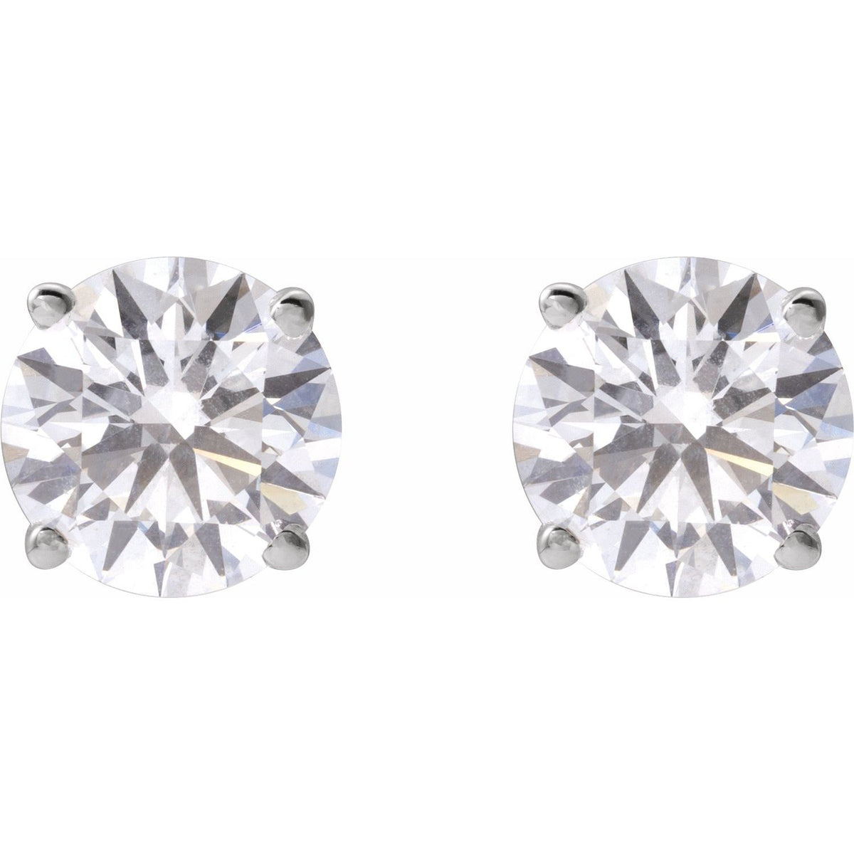 2 1/2 CTW Lab-Grown Diamond Earrings