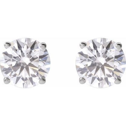 2 1/2 CTW Lab-Grown Diamond Earrings
