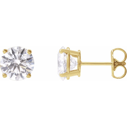 2 1/2 CTW Lab-Grown Diamond Earrings