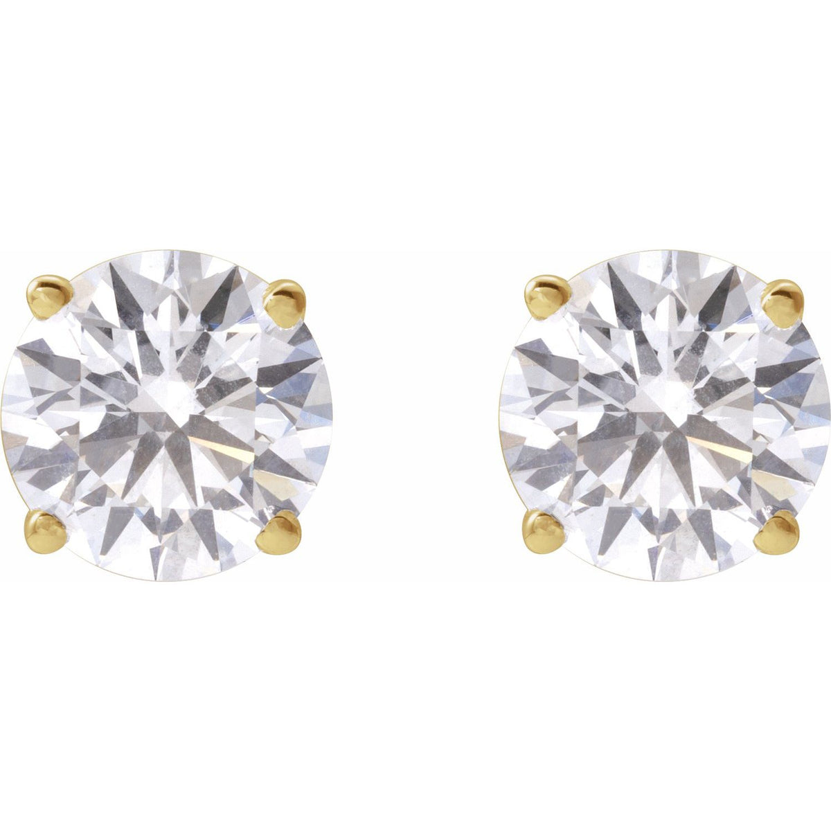2 1/2 CTW Lab-Grown Diamond Earrings