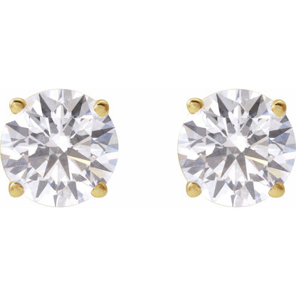 2 1/2 CTW Lab-Grown Diamond Earrings