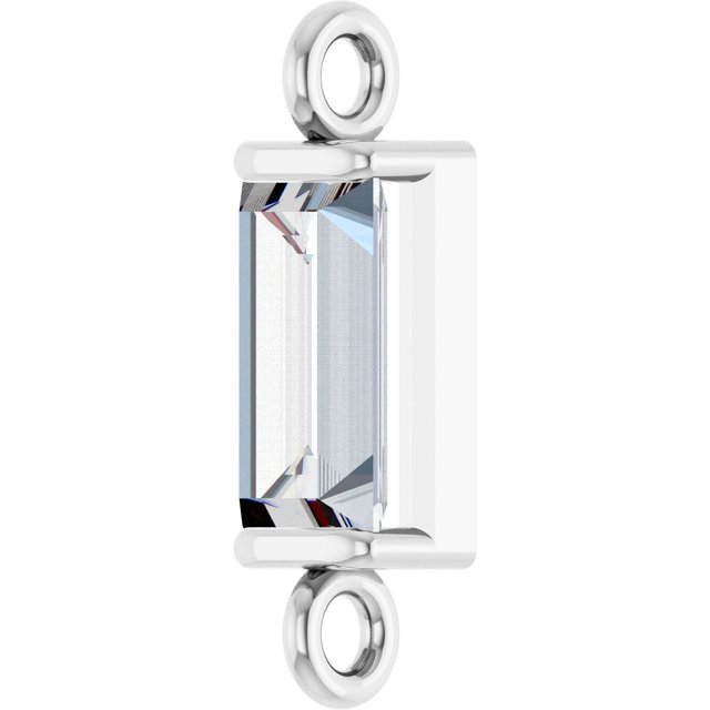 1/4 CT Natural Diamond Channel-Set Link