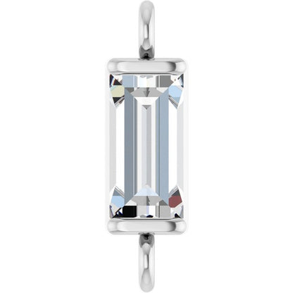 1/4 CT Natural Diamond Channel-Set Link