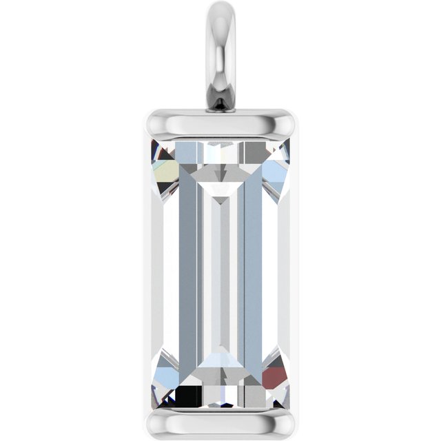 1/4 CTW Lab-Grown Diamond Channel-Set Dangle