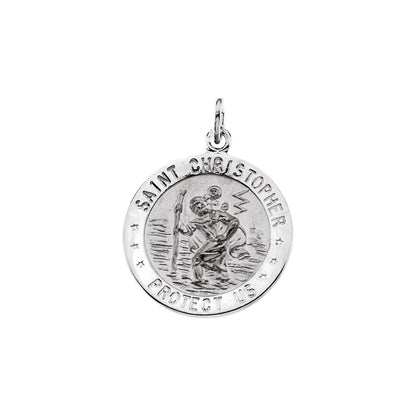 St. Christopher Medal, 33 Mm