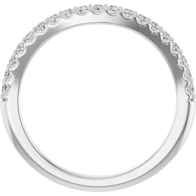 1/4 CTW Natural Diamond Matching Band, 3.5 mm