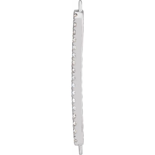 1/3 CTW Lab-Grown Diamond Geometric Link