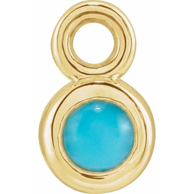 Natural Turquoise Dangle
