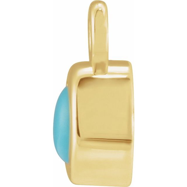Natural Turquoise Dangle
