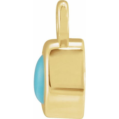 Natural Turquoise Dangle