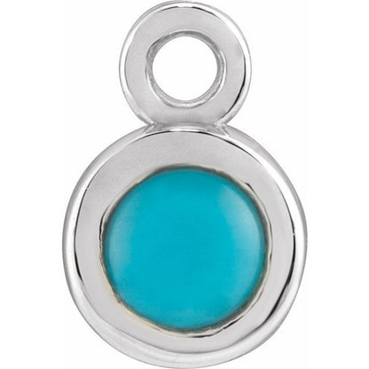 Natural Turquoise Dangle