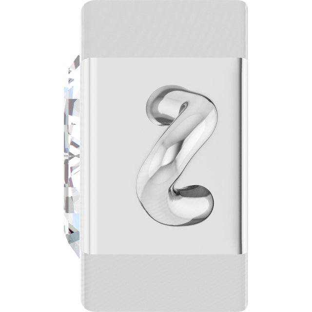 5/8 CT Natural Diamond Bezel-Set Link, 5.3 mm x 11.3 mm
