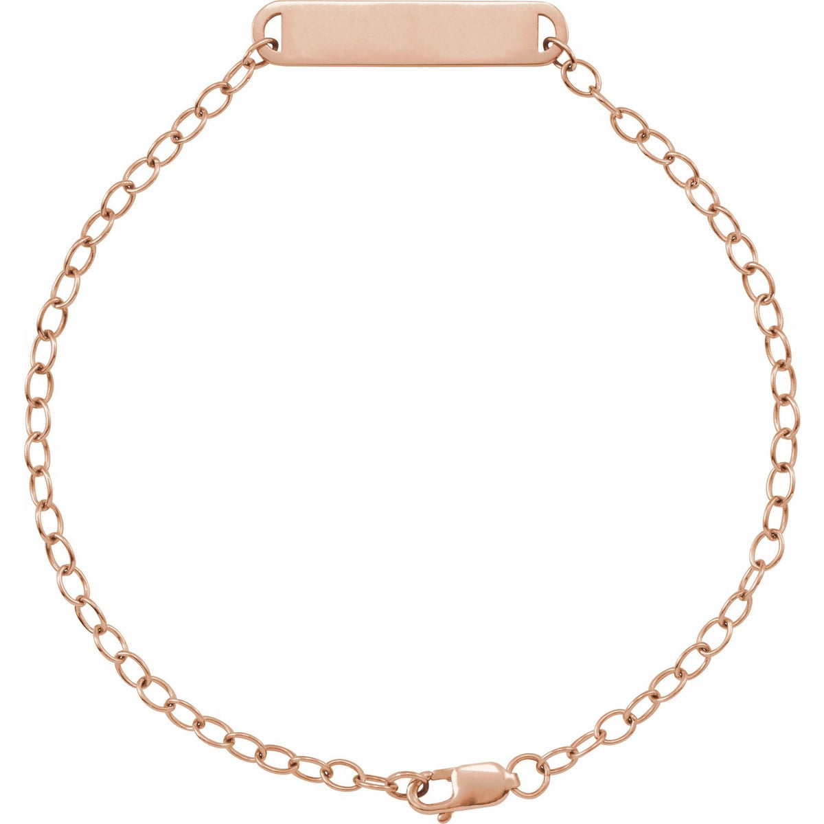 Engravable Bar 7" Bracelet (BRC936)