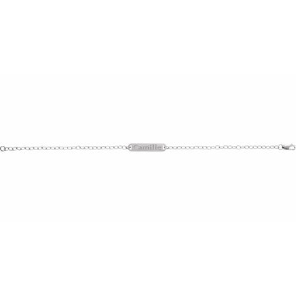 Engravable Bar 7" Bracelet (BRC936)