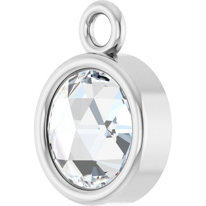 1/8 CT Rose-Cut Natural Diamond Dangle