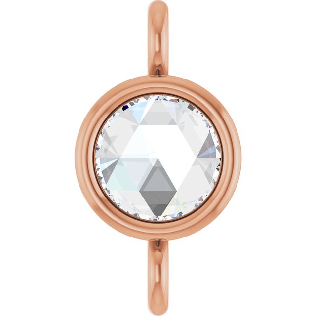 1/10 CT Rose-Cut Natural Diamond Link