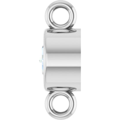 1/10 CT Rose-Cut Natural Diamond Link