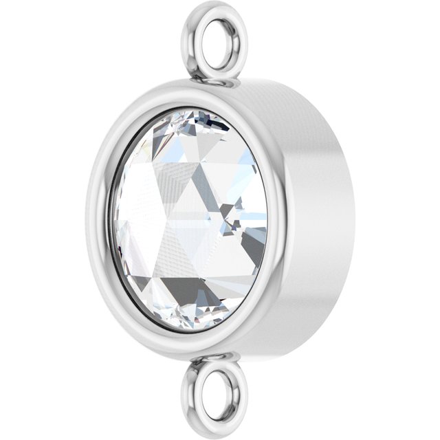 1/2 CT Rose-Cut Natural Diamond Link