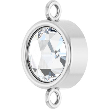 1/2 CT Rose-Cut Natural Diamond Link