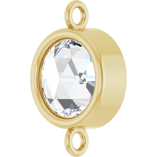 1/2 CT Rose-Cut Natural Diamond Link