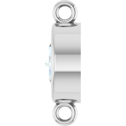1/2 CT Rose-Cut Natural Diamond Link