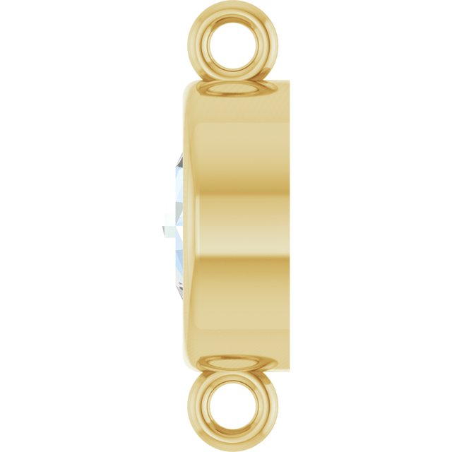 1/2 CT Rose-Cut Natural Diamond Link