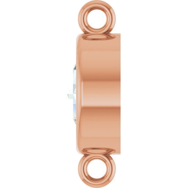 1/2 CT Rose-Cut Natural Diamond Link