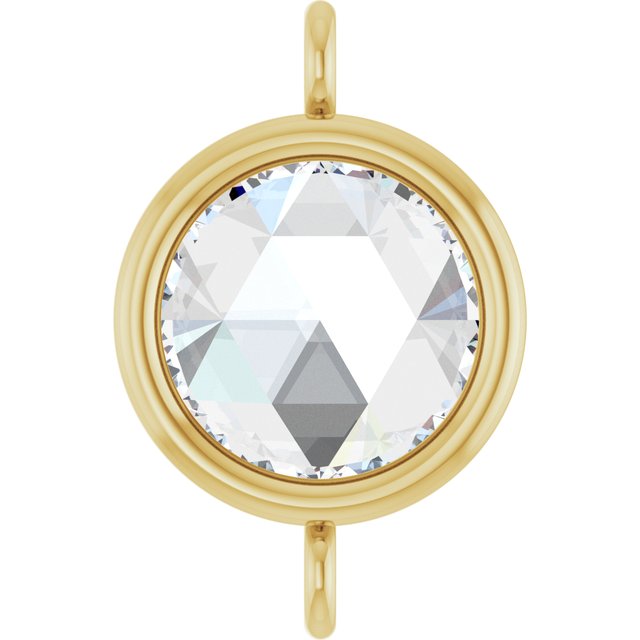 1/2 CT Rose-Cut Natural Diamond Link