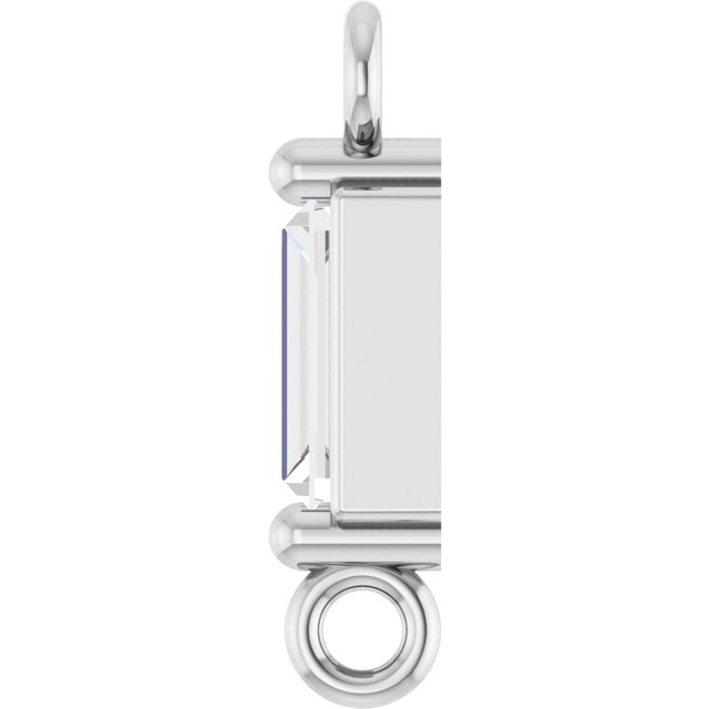 1/10 CT Lab-Grown Diamond 2-Prong Link