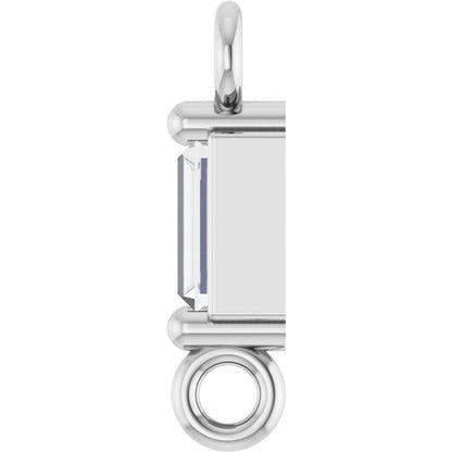 .06 CT Lab-Grown Diamond 2-Prong Link