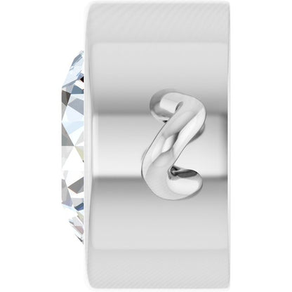 5/8 CT Lab-Grown Diamond Bezel-Set Link, 6.75 mm x 10.4 mm