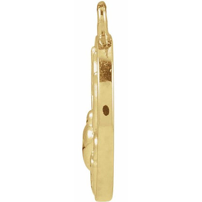 .015 CT Natural Diamond Spider Dangle