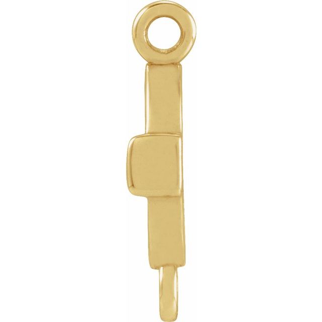 .05 CT Natural Diamond Link, 4.1 mm x 9.9 mm