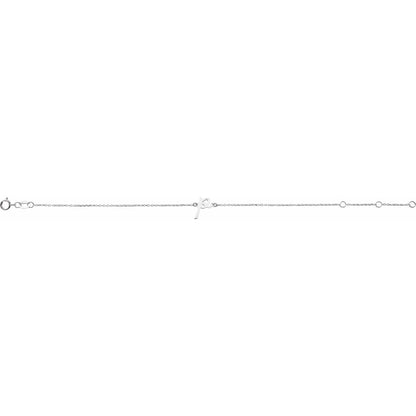 Initial 6 1/2-7 1/2" Bracelet
