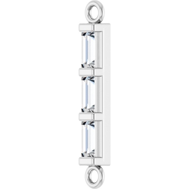 1/6 CTW Lab-Grown Diamond Bar Link