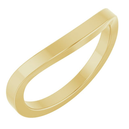 Matching Band for 9x7 mm Oval Ring, 5.6 mm