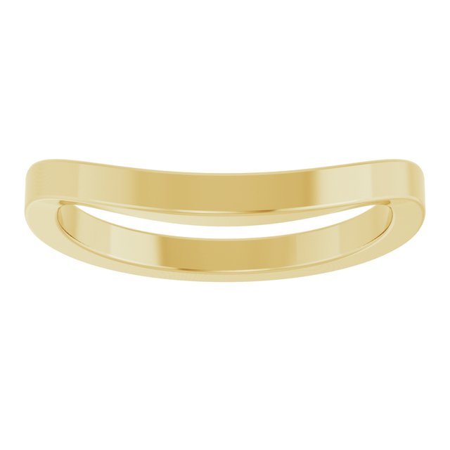 Matching Band for 9x7 mm Oval Ring, 5.6 mm