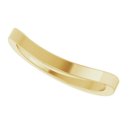 Matching Band for 9x7 mm Oval Ring, 5.6 mm